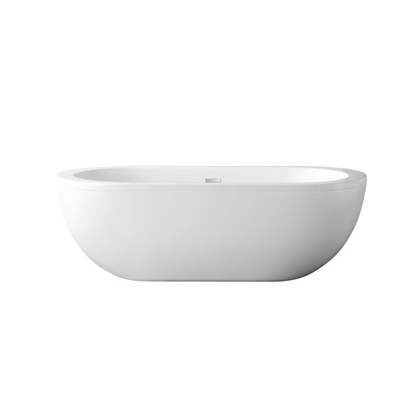 Serenity 71 x 34 Acrylic Freestanding Bathtub by Ove Decors