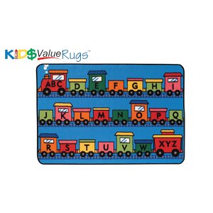 Alphabet Train Kids Rug