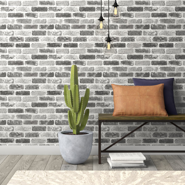 Faux Brick Wall Covering Wayfair