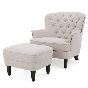 Chair Ottoman Sets You Ll Love Wayfair Quickview