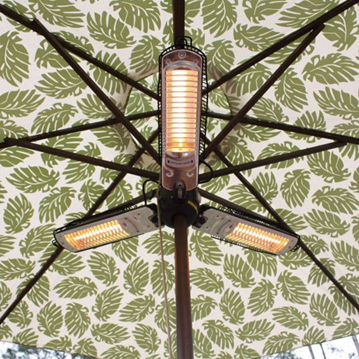 Fire Sense Umbrella 1500 Watt Electric Hanging Patio Heater & Reviews