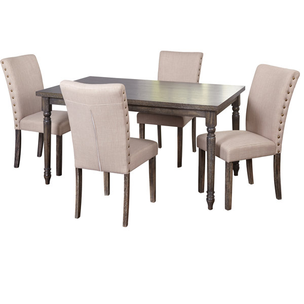 Damon Parsons 5 Piece Dining Set By Ophelia & Co. 2019 Sale