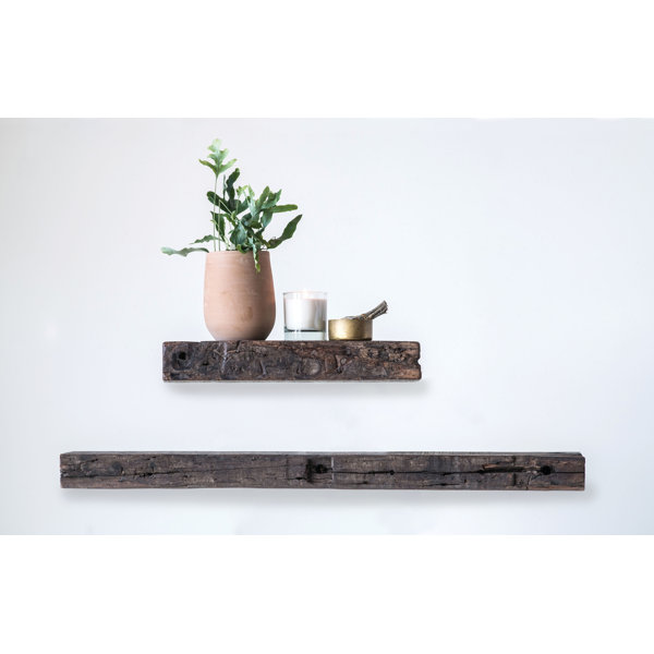 Keil Reclaimed Wood Wall Shelf Keil Reclaimed Wood Wall Shelf