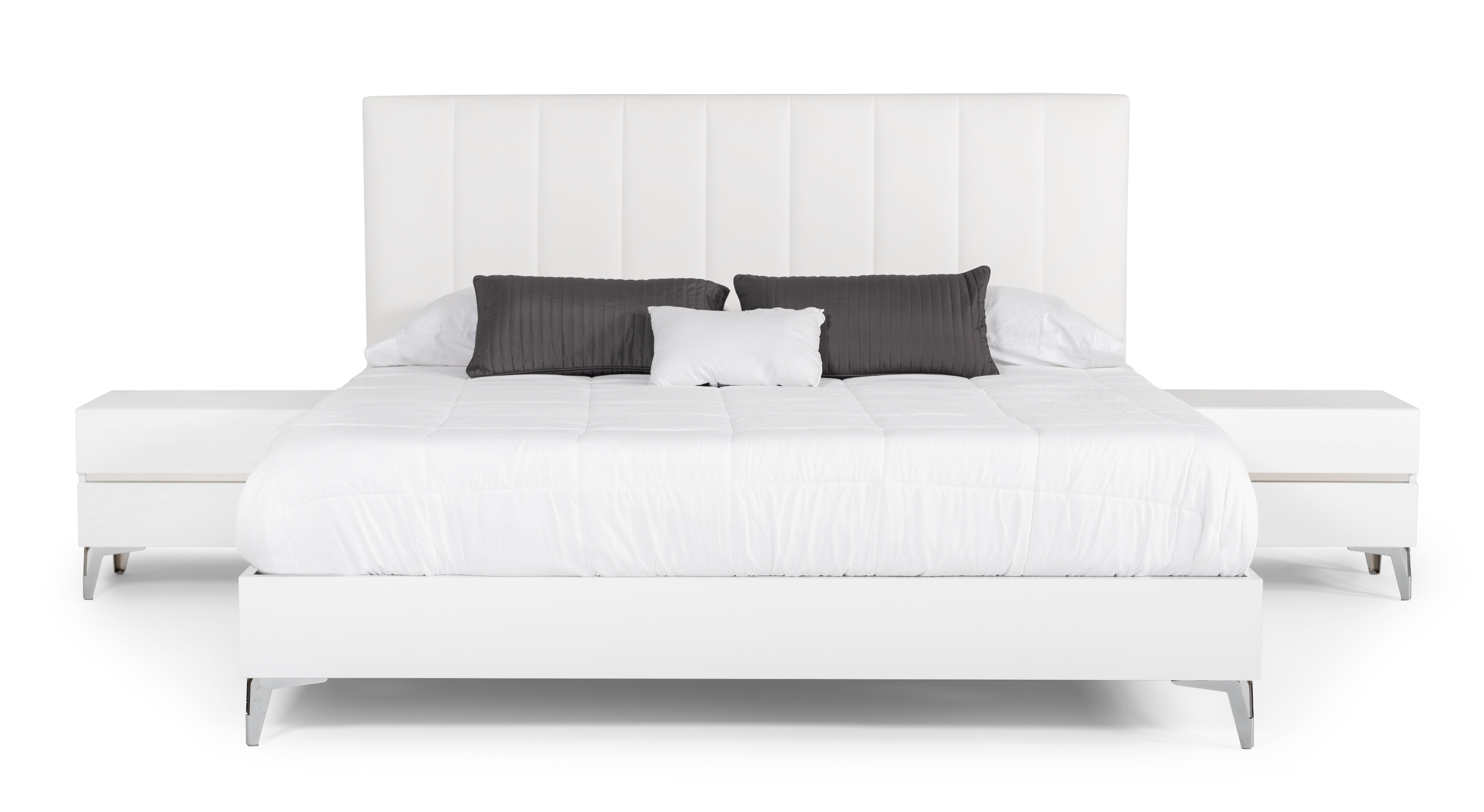 Orren Ellis Kayna Upholstered Platform 3 Piece Bedroom Set Reviews Wayfair Ca