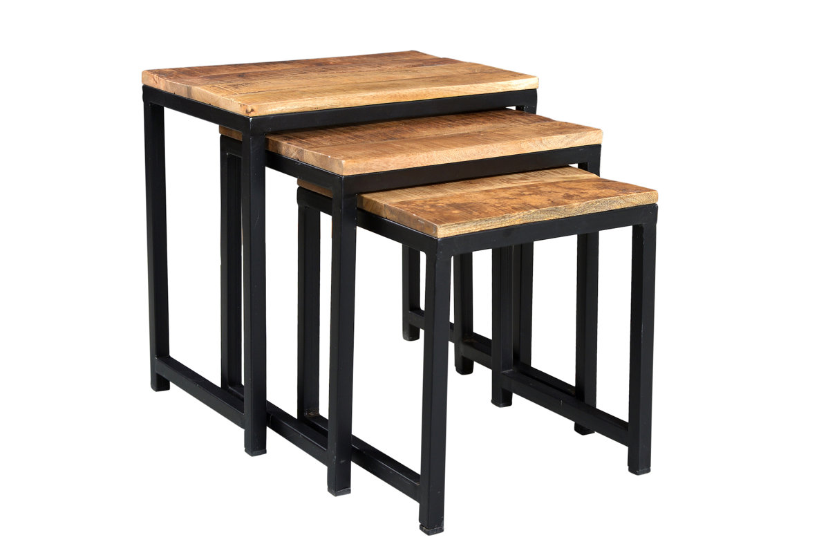 Nesting Tables timbergirl 3 piece nesting tables & reviews | wayfair Nesting Tables timbergirl 3 piece nesting tables & reviews | wayfair