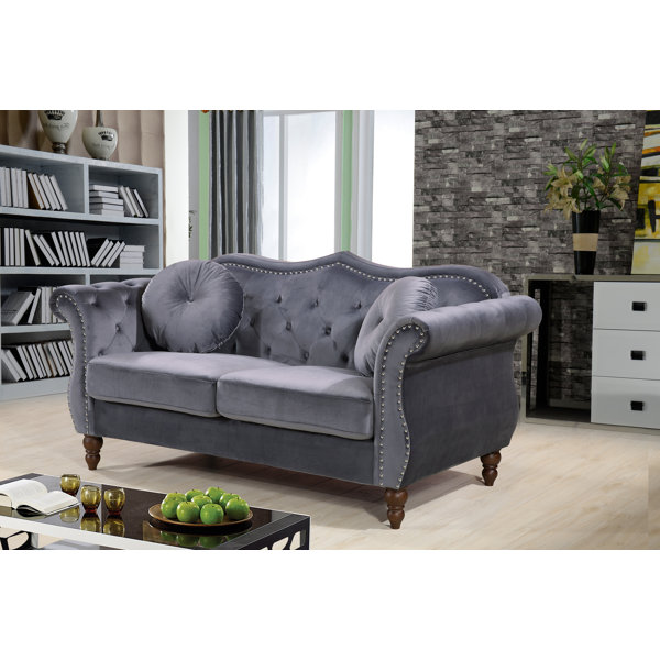 Best Savings For Telles Chesterfield Loveseat Surprise! 60% Off