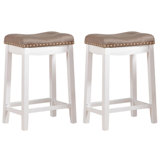Saddle Seat White Bar Stools You Ll Love In 2019 Wayfair Saddle Seat White Bar Stools You Ll Love In 2019 Wayfair