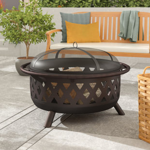 Small Fire Pit Wayfair Hohl Steel Fire Pit