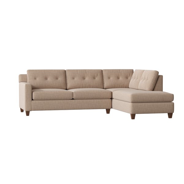 L-Shaped Sectional By Wayfair Custom Upholstery™