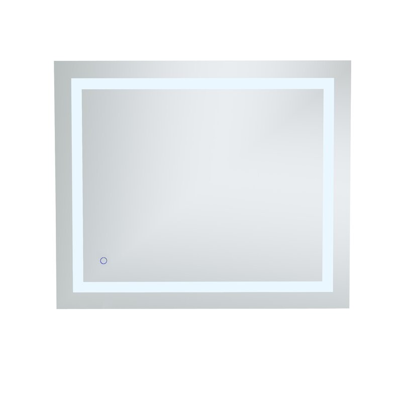 Wade Logan Haslingden Hardwired Led Lighted Bathroom Mirror