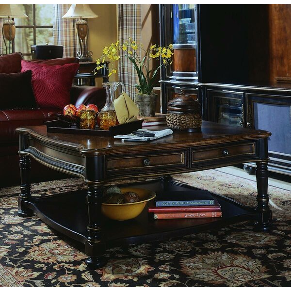 Preston Ridge Coffee Table with Storage by Hooker Furniture