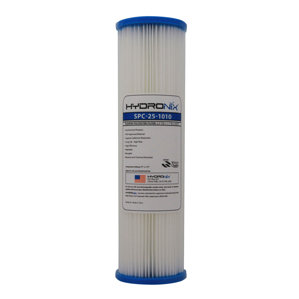 Polyester Pleated Under Sink Replacement Filter by Hydronix