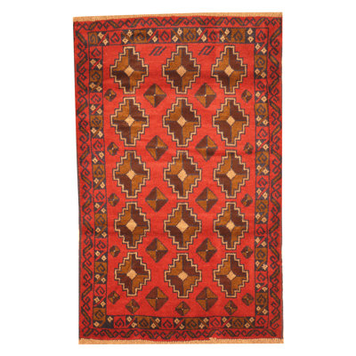 Prentice Red Area Rug Isabelline