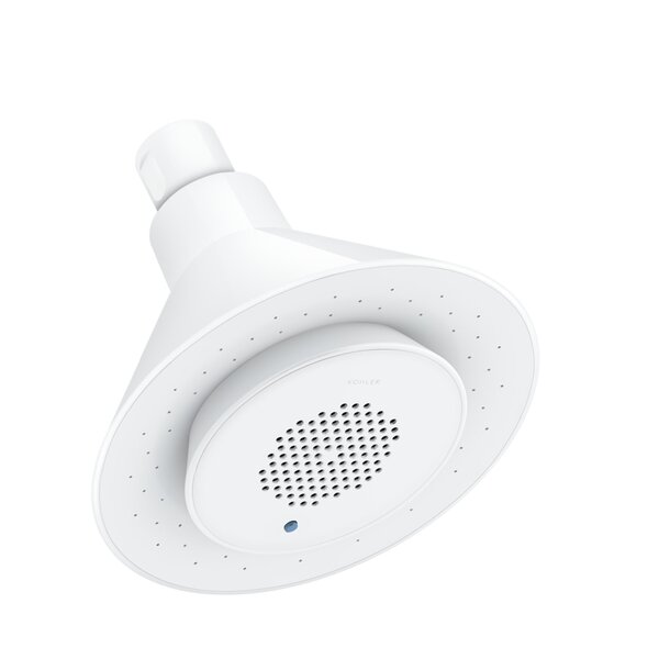 Moxie 2.5 GPM Single-Function Shower Head with Wireless Speaker by Kohler