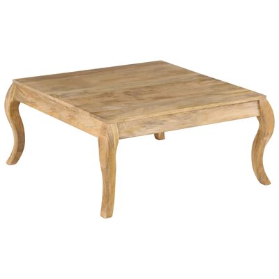 Kolby Solid Wood Coffee Table East Urban Home