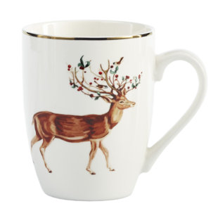 Christmas Coffee Mug Sets Wayfair Rudolph Xmas Coffee Mug Set Of 4