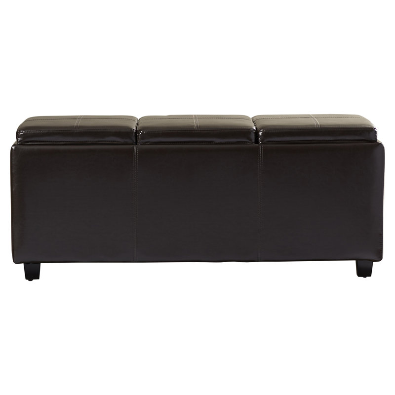 Simpli Home Avalon Rectangular Storage Bench & Reviews Wayfair