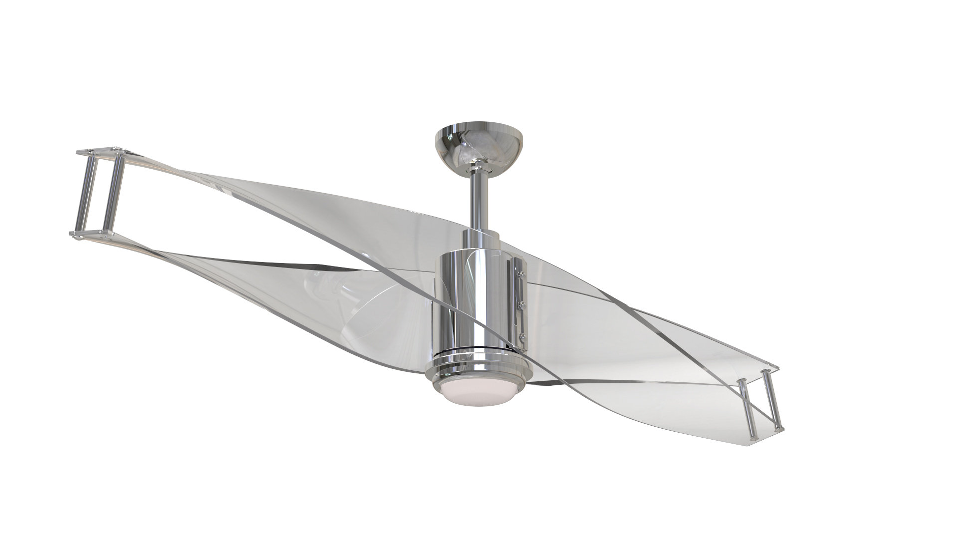 56 Penbrook 2 Blade Led Ceiling Fan With Remote Light Kit 56 Penbrook 2 Blade Led Ceiling Fan