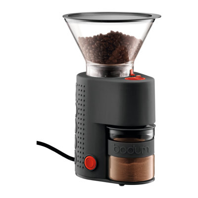 Bodum Bistro Electric Burr Coffee Grinder Bodum Finish Black