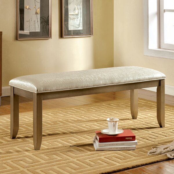 Jemmy Upholstered Bench by Hokku Designs