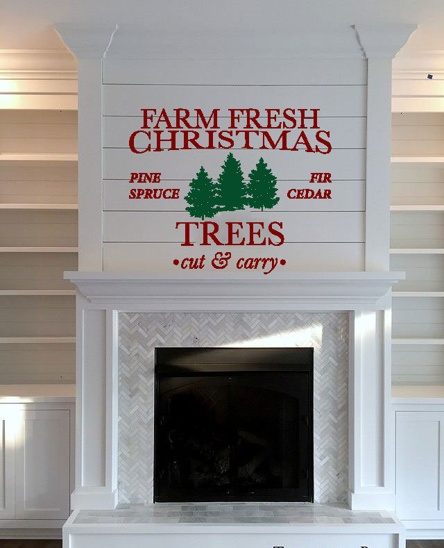 Gracie Oaks Whittingham Farm Fresh Christmas Trees Vinyl Words Gracie Oaks Whittingham Farm Fresh