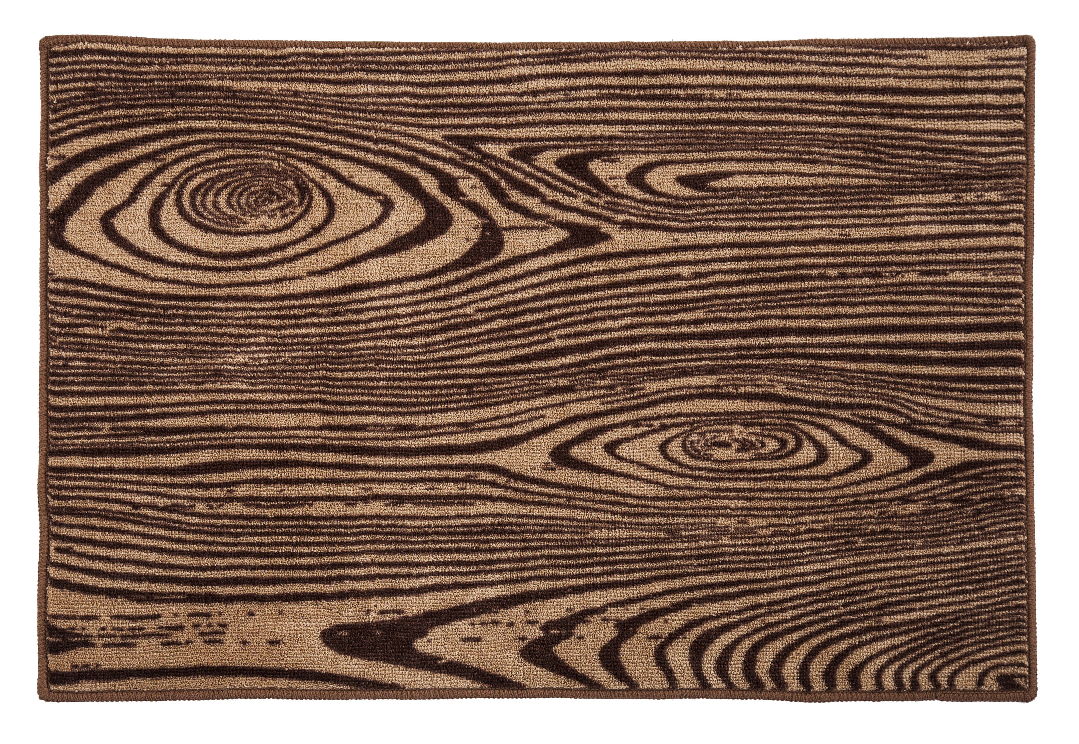 East Urban Home Woodgrain Brown Area Rug Wayfair East Urban Home Woodgrain Brown Area