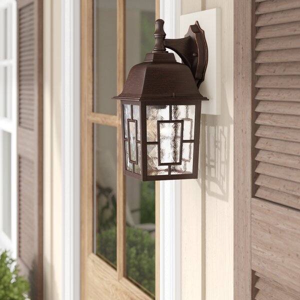 Timmons 1-Light Outdoor Wall Lantern by Charlton Home