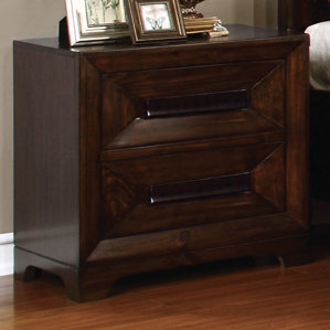 Vineland 2 Drawer Nightstand by Loon Peak