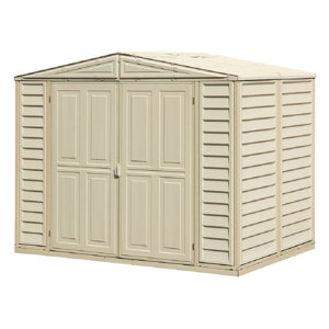 DuraMate 7 ft. 10 in. W x 5 ft. 3 in. D Plastic Storage Shed