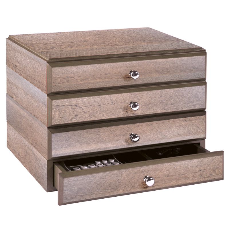Darby Home Co Beaumys Stacking Wood Desk Organizers 4 Supply