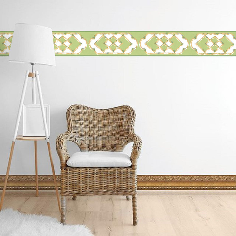 Winston Porter Gerolf Abstract Bamboo Trellis 15 L X 5 3 W