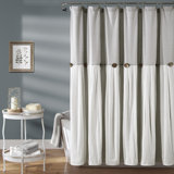 Gray Silver Orange Shower Curtains You Ll Love In 2020 Wayfair