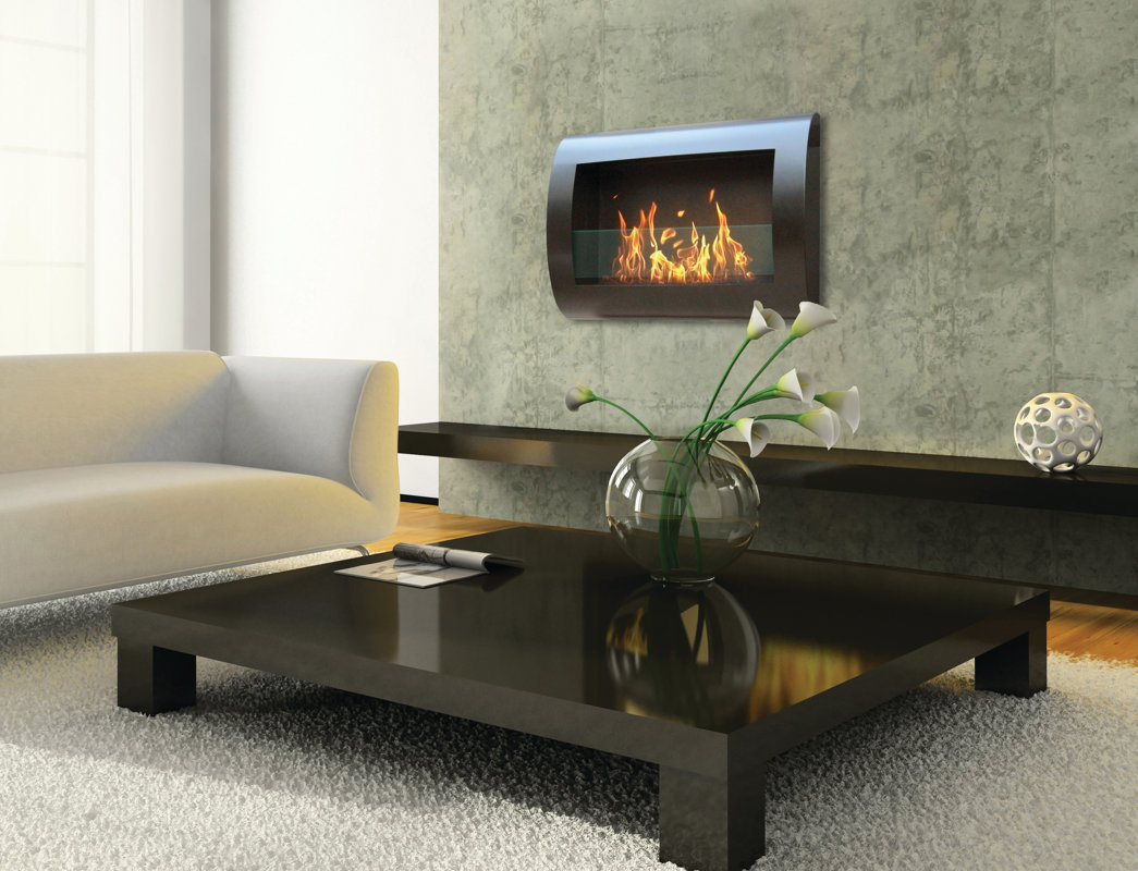 Anywhere Fireplace Chelsea Wall Mount Bioethanol Fireplace - Defaultname anywhere fireplace chelsea wall mount bioethanol fireplace - defaultname