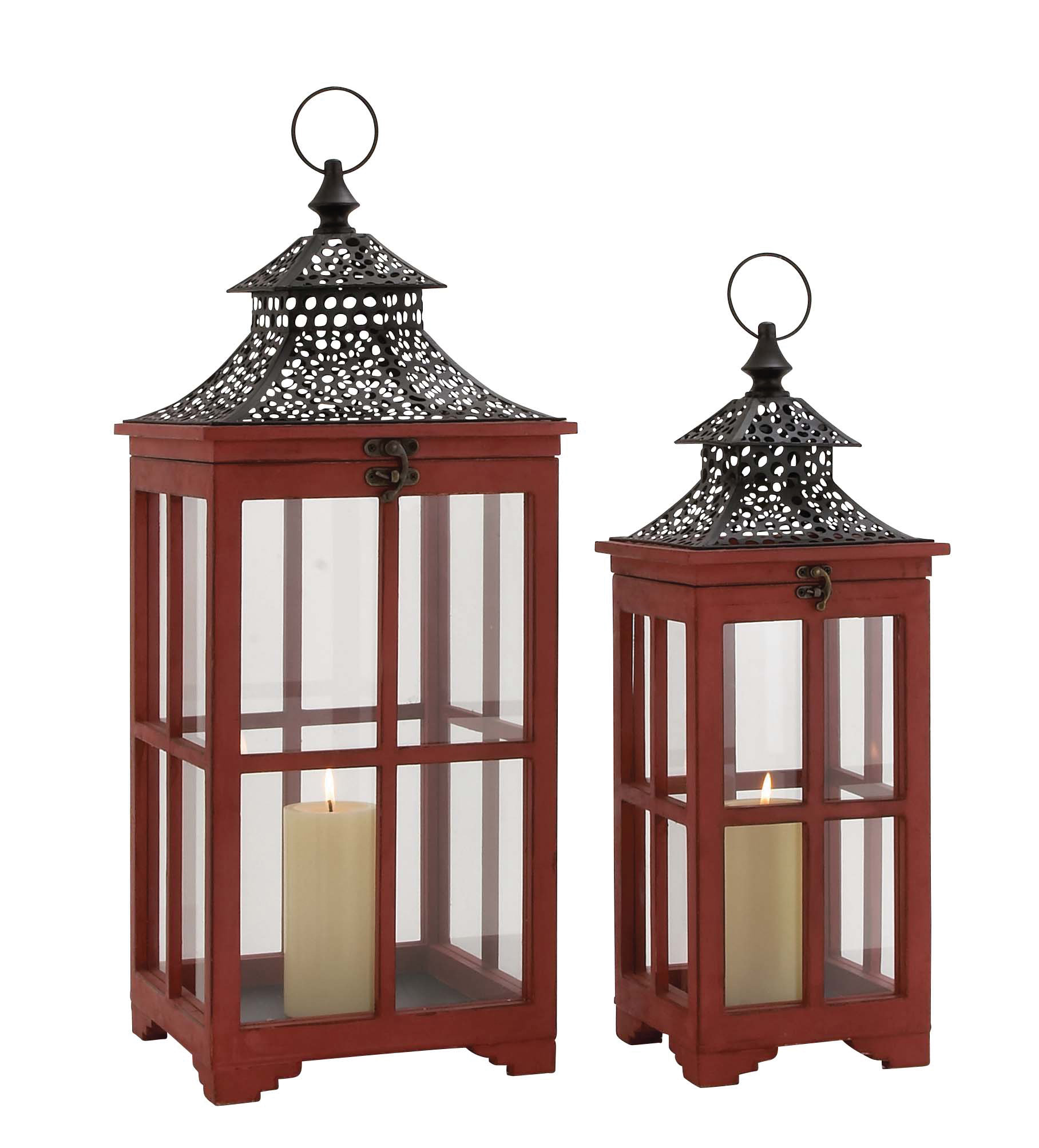 tall lantern centerpieces