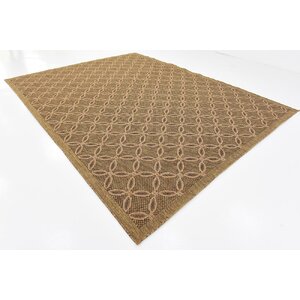 Brayton Light Brown Outdoor Area Rug