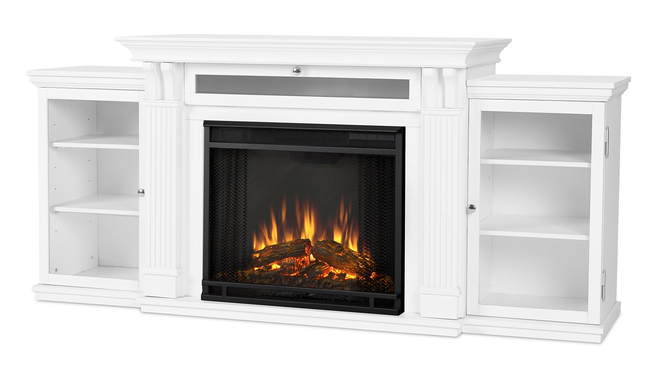 Real Flame Calie Tv Stand For Tvs Up To 48 Inches With Electric