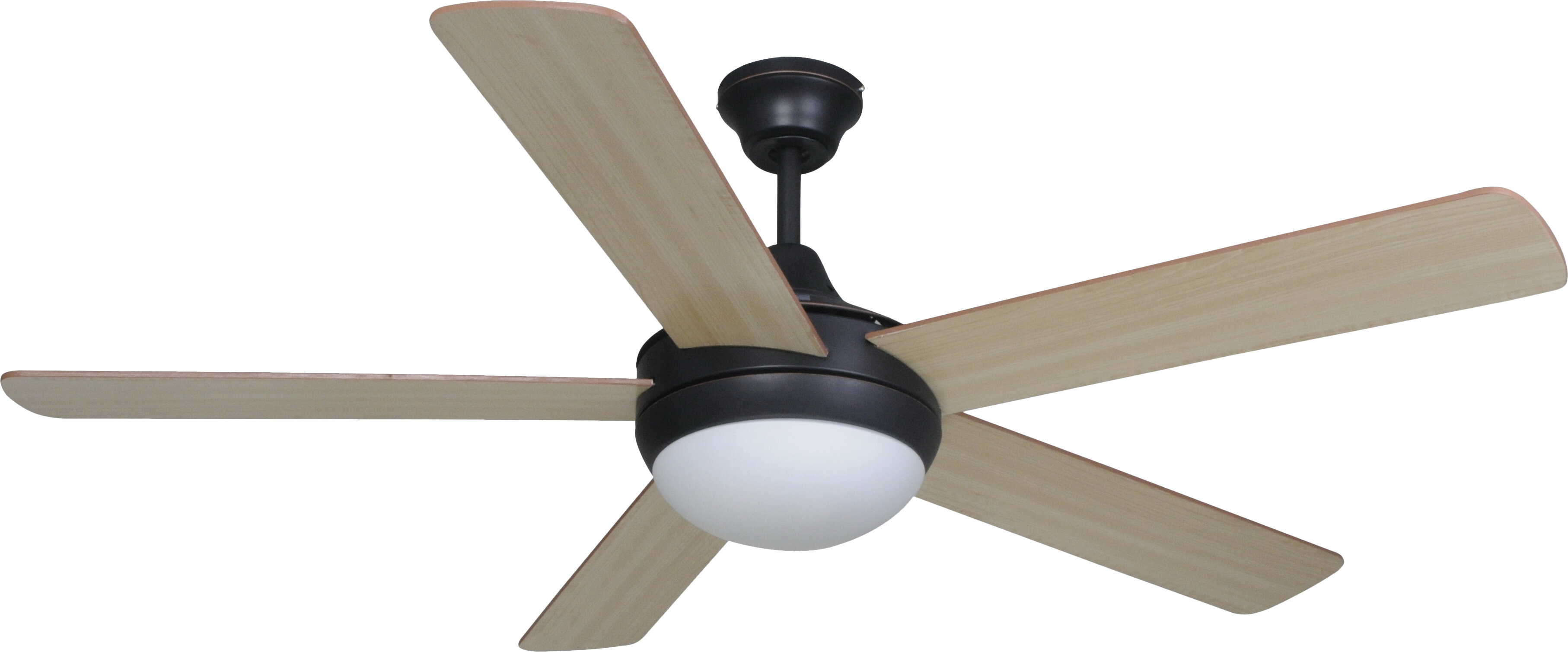 Falco 5 Blade Ceiling Fan With Remote Light Kit Included