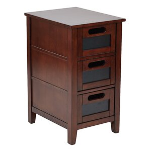Framboise End Table With Storage
