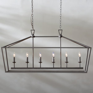 Carmen 6-Light Geometric Pendant