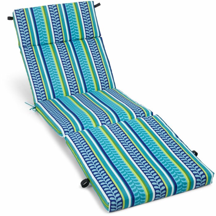 Winston Porter Pike Indoor Outdoor Chaise Lounge Cushion Reviews