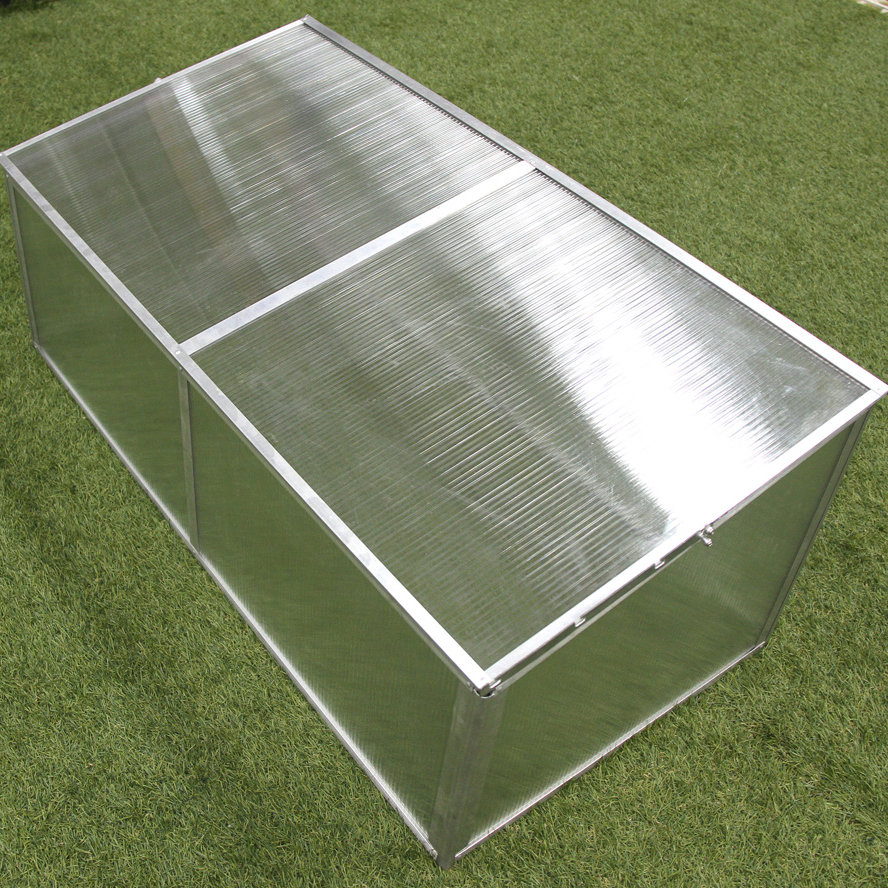 Zenport 3 5 Ft W X 1 D Cold Frame Greenhouse Reviews 1 5 Ft D Cold Frame Greenhouse