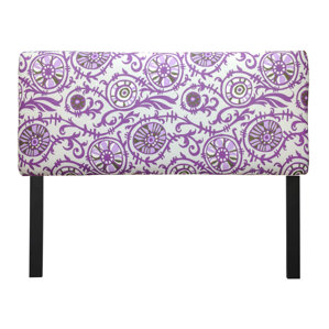 Ali Suzani Grapevine Upholstered Panel Headboard by Sole Designs
