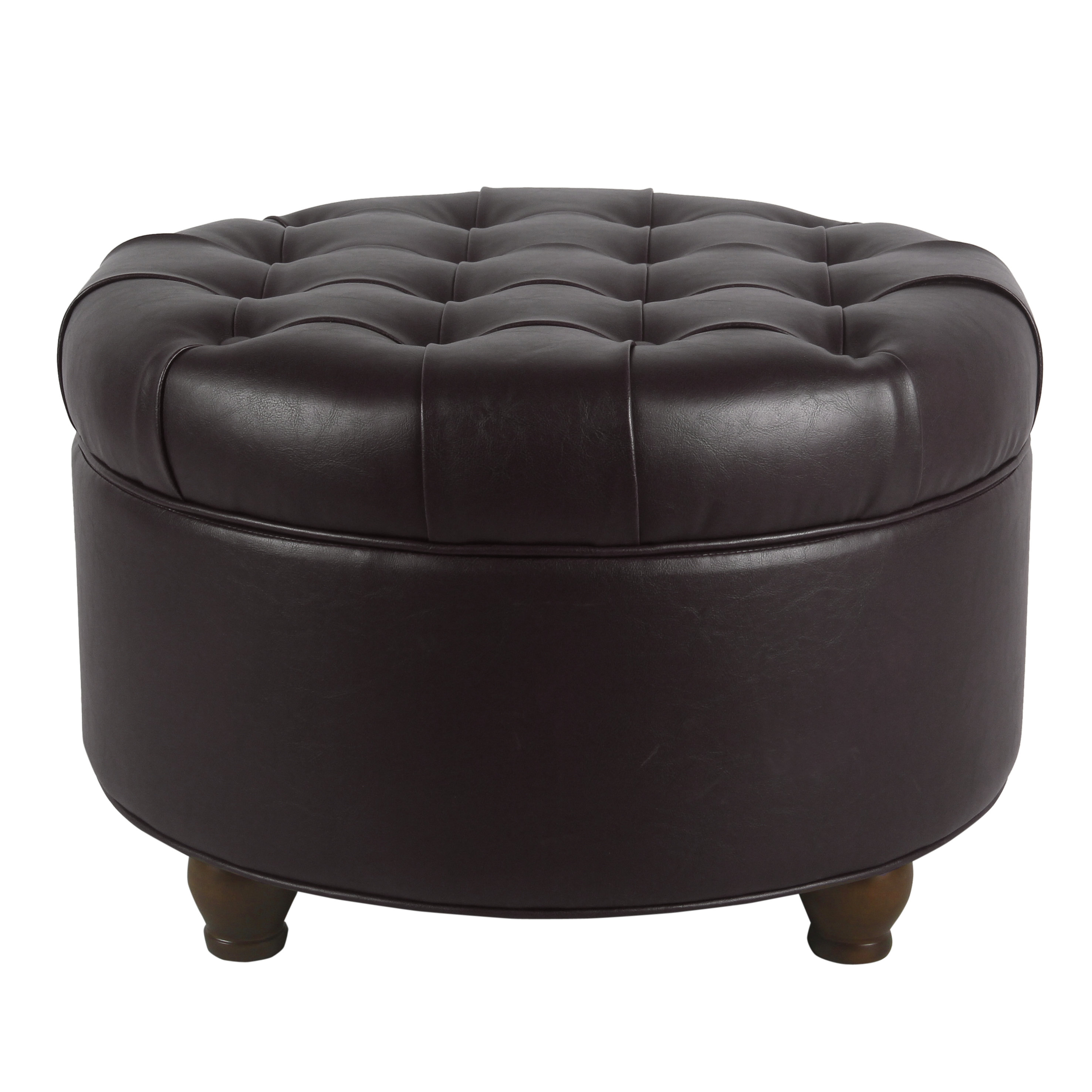 Charlton Home Bianca Large Tufted Storage Ottoman Reviews Wayfair