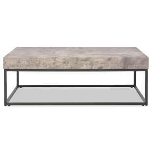 Williston Forge Concrete Coffee Table Wayfair Co Uk