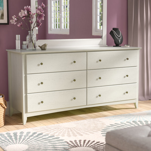 Great price Faringdon 6 Drawer Double Dresser By Three Posts Savings