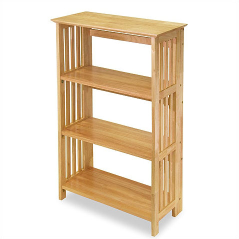 Basics Foldable Etagere Bookcase by Winsome
