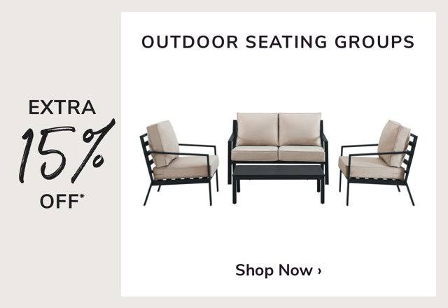 Outdoor Seating Group Sale