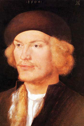 Buyenlarge Portrait Of A Young Man 2 By Albrecht Durer Painting