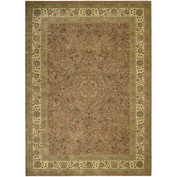 Galen Persian Coffee Area Rug by Astoria Grand