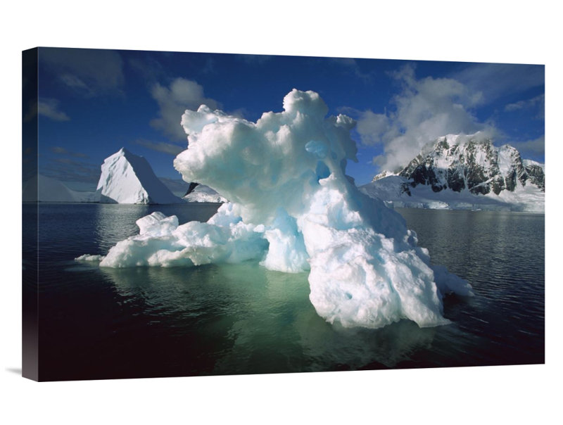 East Urban Home Antarctica Antarctic Peninsula South End Of Lemaire Channel Melting Iceberg Photographic Print On Wrapped Canvas Wayfair